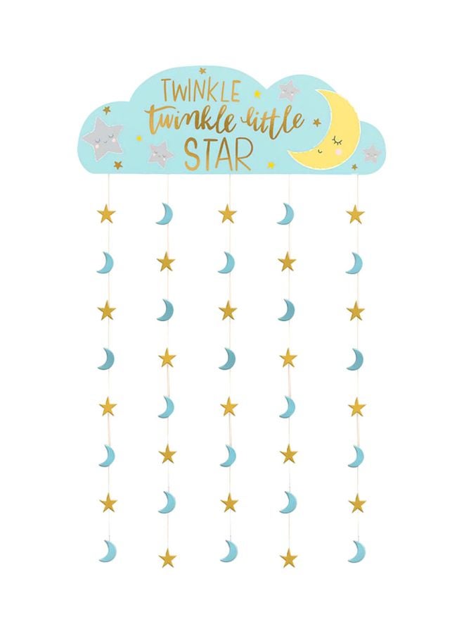 Amscan Twinkle Little Star Backdrop Door Decoration 242502 - Image 1