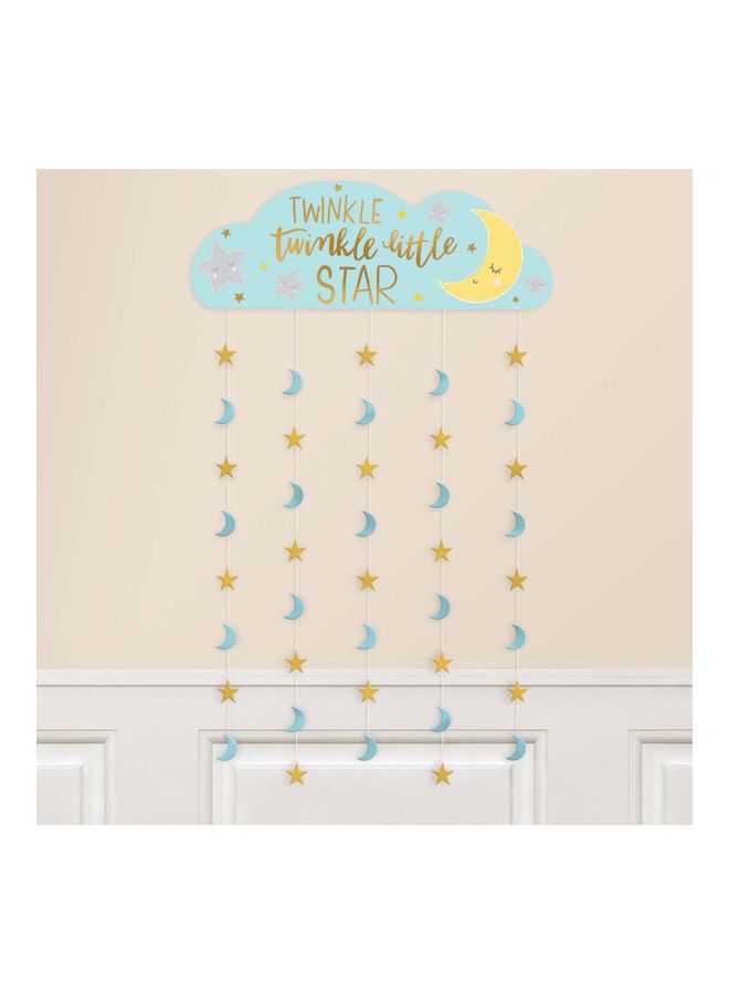 Amscan Twinkle Little Star Backdrop Door Decoration 242502 - Image 2