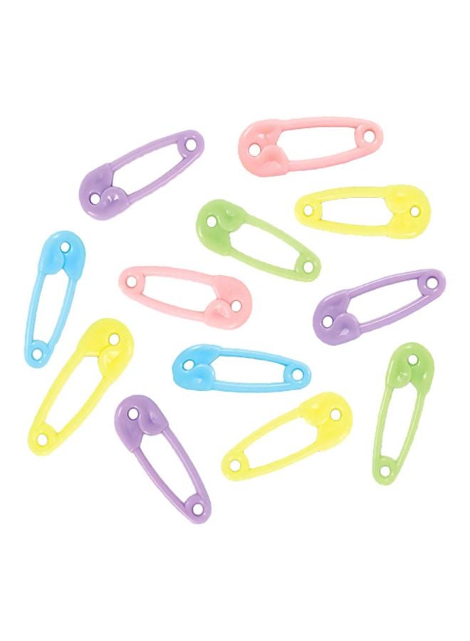 Amscan 24-Piece Baby Shower Safety Pins Set 380116 1.3x0.5inch - Image 1