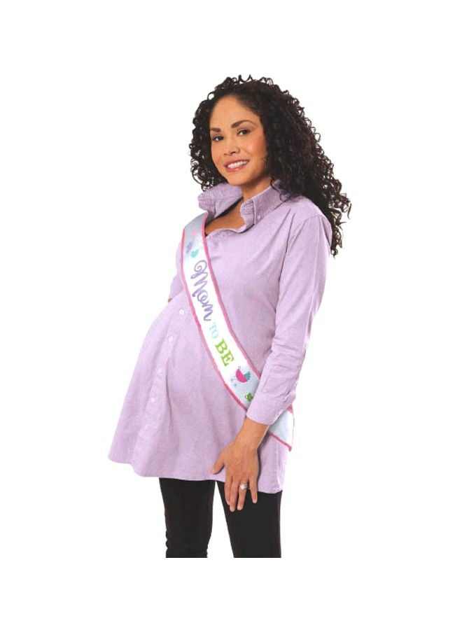 Amscan Mom To Be Fabric Sash 65inch - Image 2