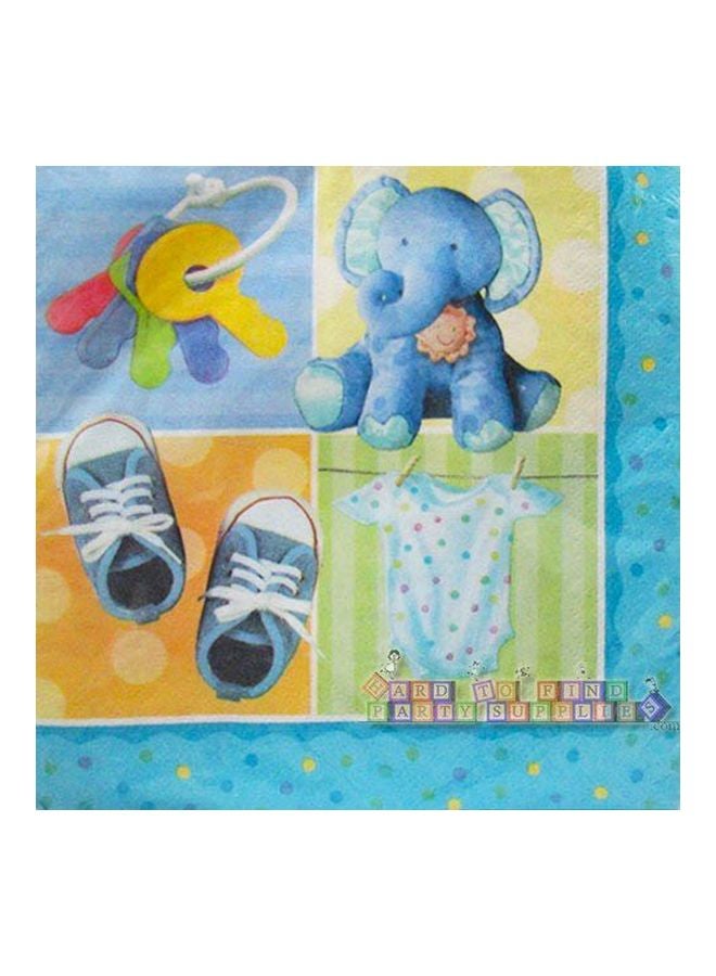 Amscan 16-Piece Teeny Tiny Lunch Napkin Set 13inch - Image 1