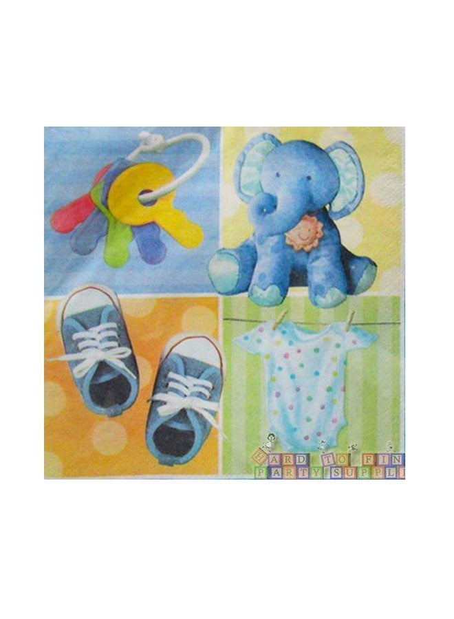 Amscan 16-Piece Teeny Tiny Lunch Napkin Set 13inch - Image 2