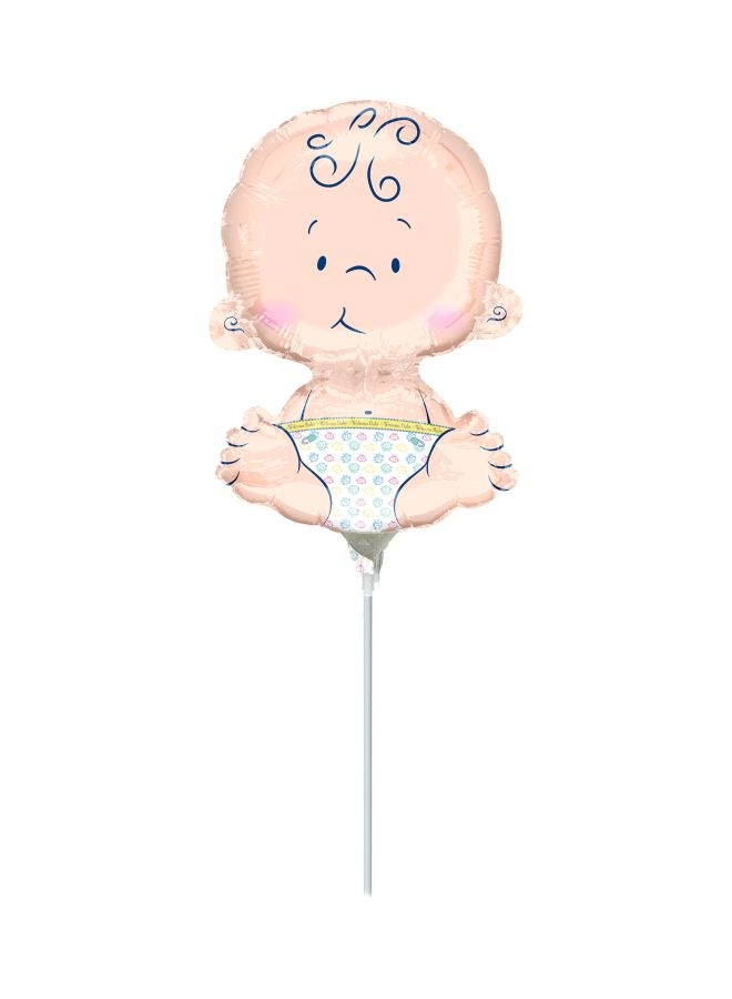 Anagram Welcome Baby Foil Balloon - Image 1