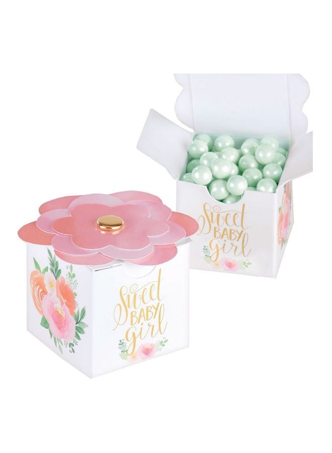 Amscan 8-Piece Floral Party Favor Box Set 382165 - Image 2