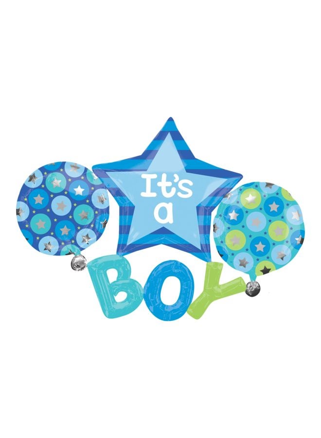 Anagram Printed Foil Balloon 3122201 53x39inch  - Image 1