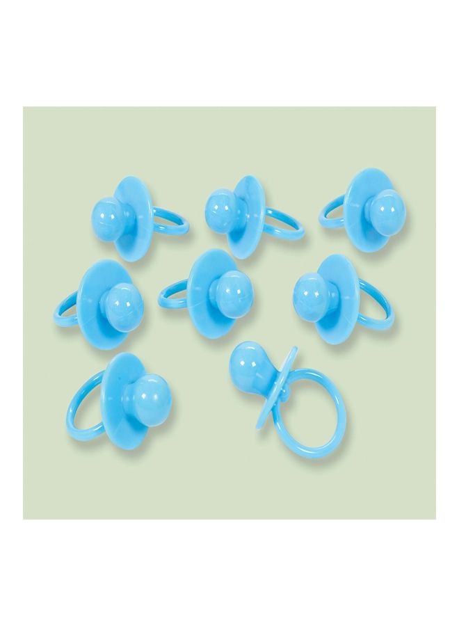 Amscan 8-Piece Shower Pacifier Party Favor Set - Image 2