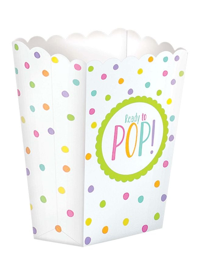 Amscan Paper Popcorn Box 13.34x9.53cm - Image 1