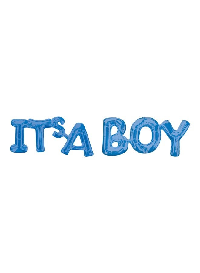 أناجرام بالون قصدير عبارة "Its A Boy" 9بوصة - Image 1