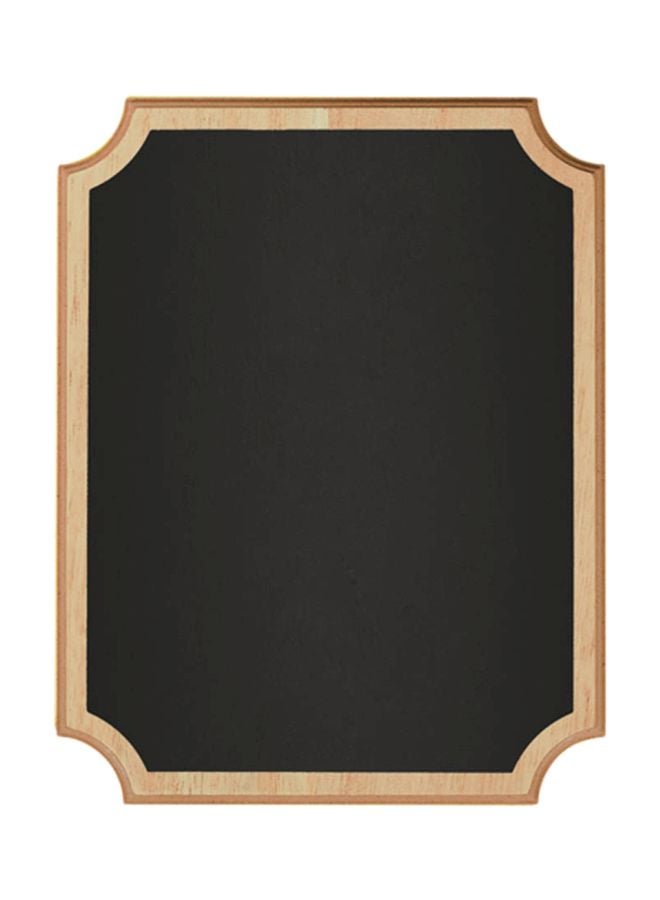 أمسكان لافتة لامعة بتصميم سبورة مزودة بحامل طراز 241428 أسود - Image 1