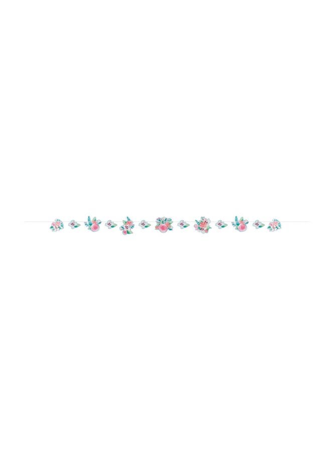 Amscan Paper Flower Garland - Image 1