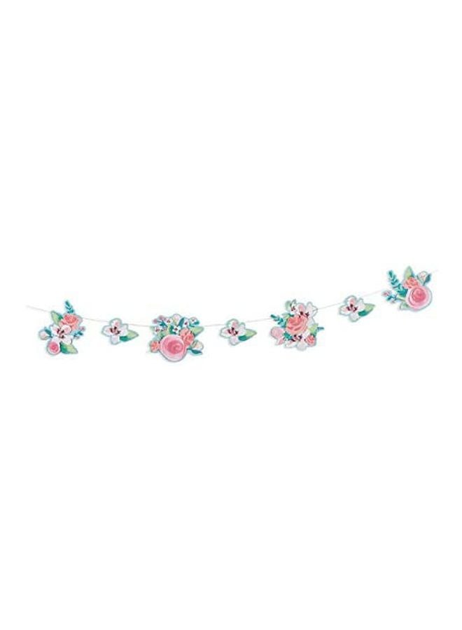 Amscan Paper Flower Garland - Image 2