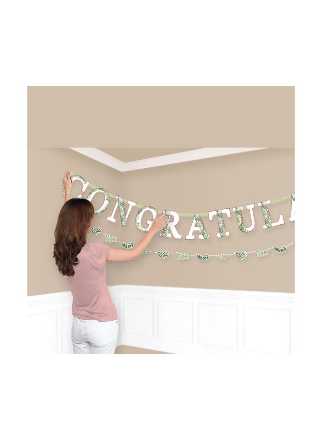 Amscan Congratulation Letter Banner - Image 2