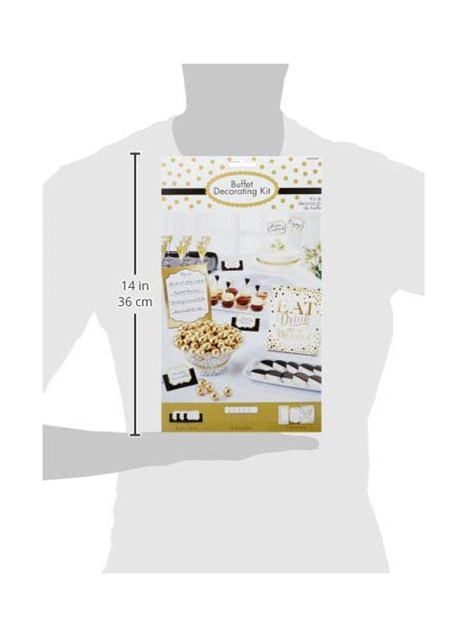 أمسكان مجموعة زينة للبوفيه من 12 قطعة - Image 3