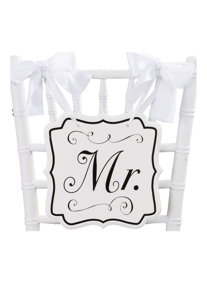 Amscan Hanging Sign With Ribbon - Image 2