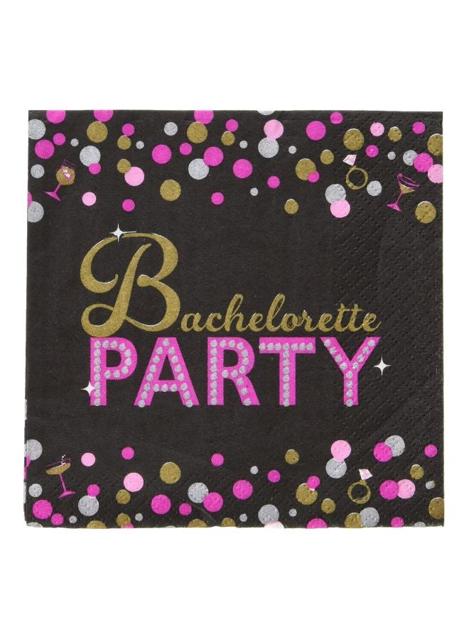 Amscan 16-Piece Bachelorette Party Beverage Tissue Set 501549 - Image 2