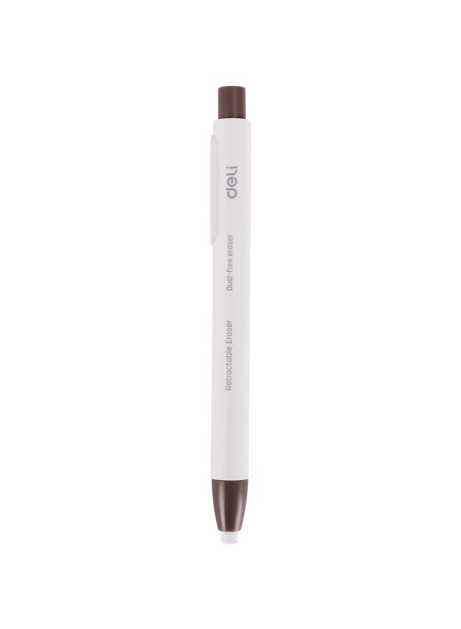 Deli Pack Of 24 Retractable Eraser White - Image 1