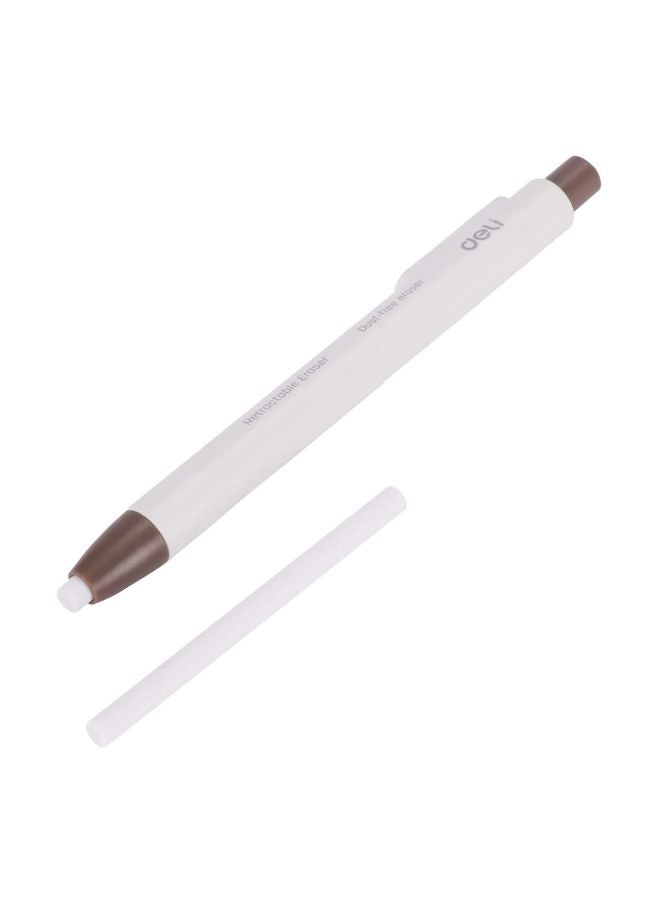 Deli Pack Of 24 Retractable Eraser White - Image 2