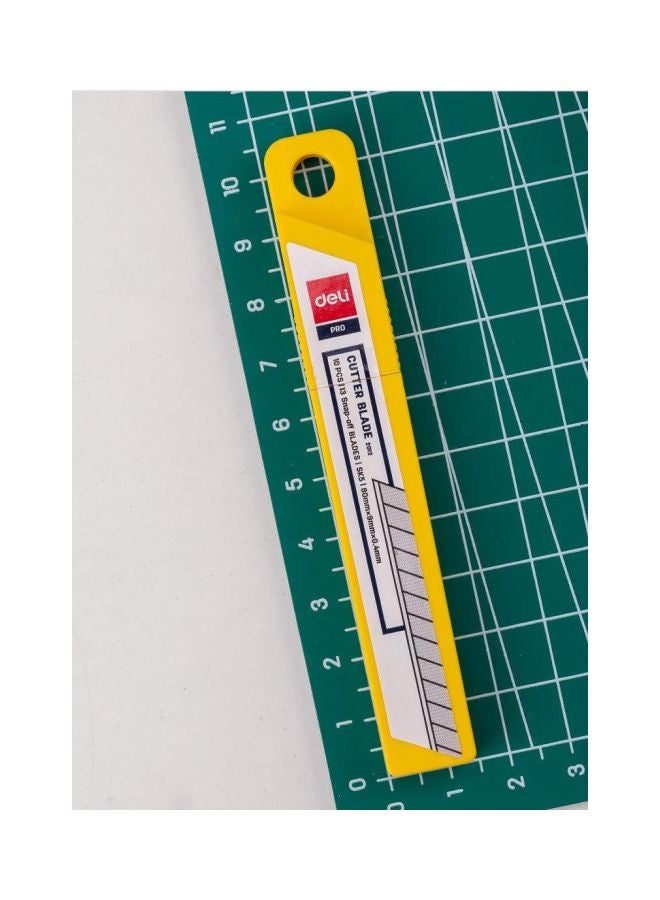 Deli 10-Piece Pro Cutter Blade Set Silver - Image 3