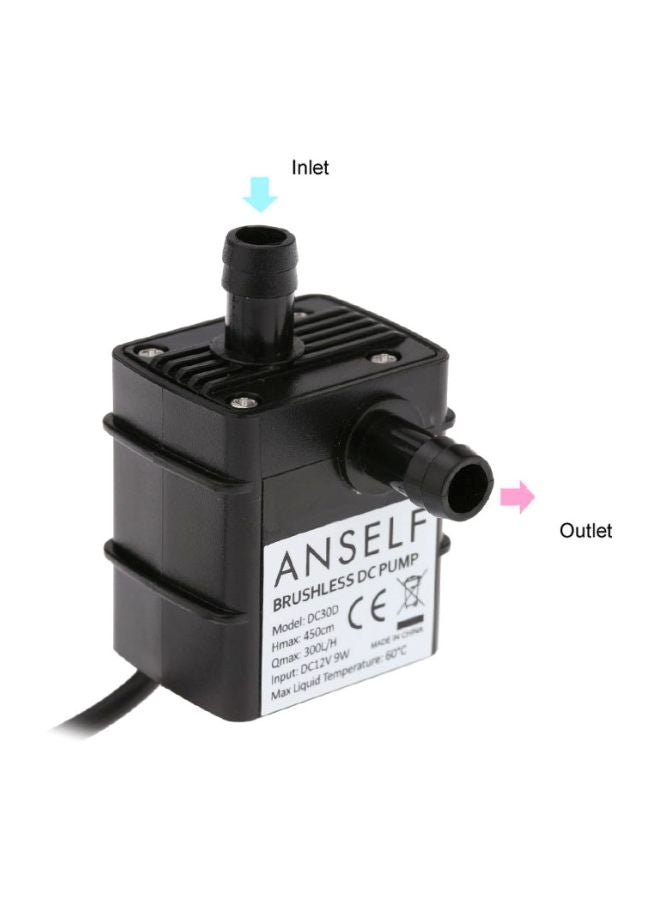 آنسيلف مضخة عديمة المسفرات تعمل بالتيار المستمر أسود - Image 3