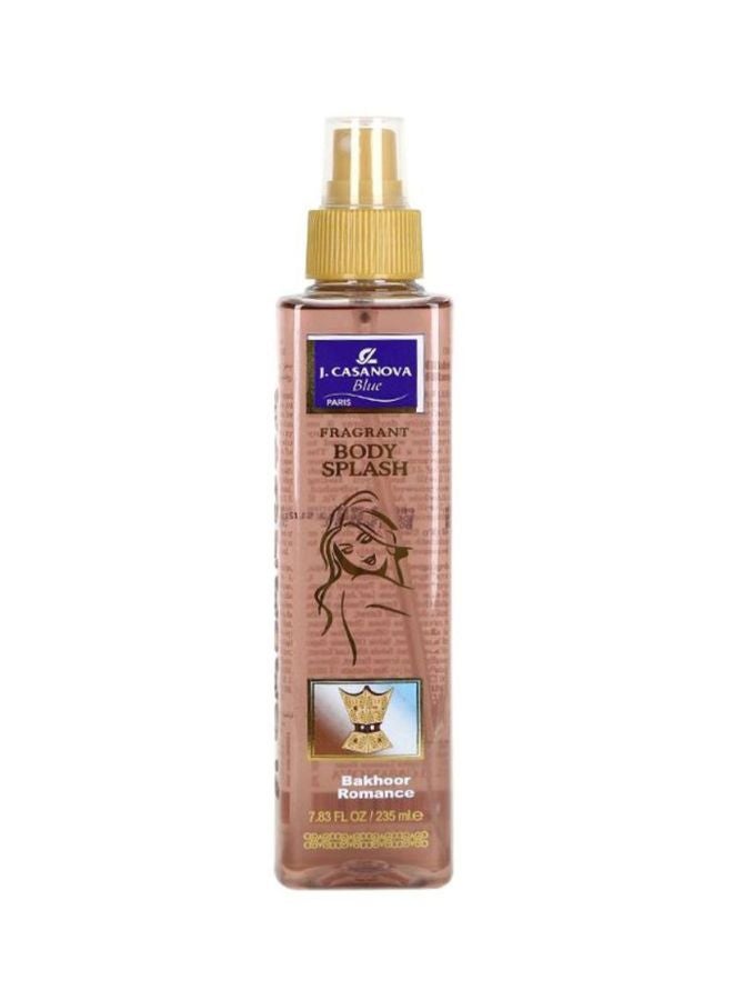 Casanova Bakhour Romance Body Splash Fragrance Mist 235 ml