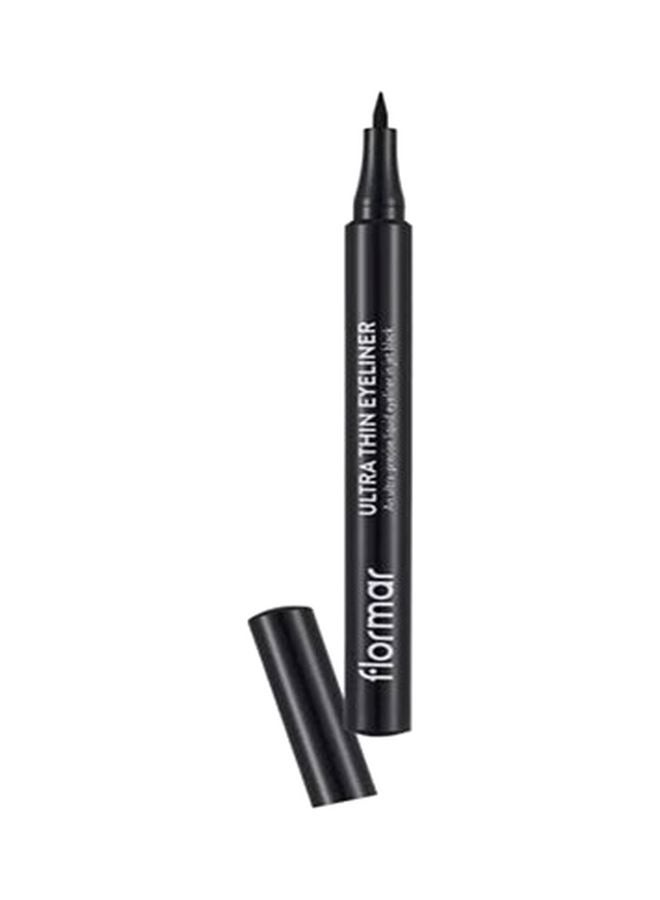 flormar Ultra Thin Liquid Eyeliner 01 Black - Image 1
