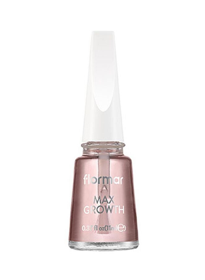 flormar Max Growth Nail Base Coat Clear - Image 1