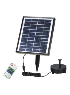 ANSELF Solar Powered LED Fountain Water Pump Black/White/Grey Solar Panel (22x19), Water Pump (7.5 x4x6)centimeter  - Image 1