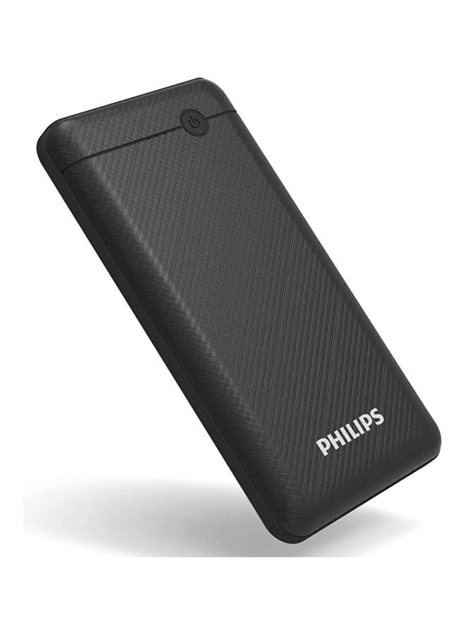 فيليبس - باور بانك بمنفذ مزدوج 10000.0 mAh أسود - Image 1