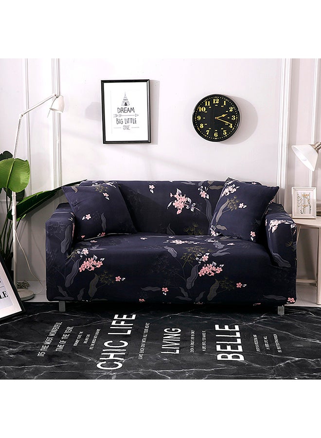 Armrest Sofa Protector Slipcover Blue/Pink 145-185cm