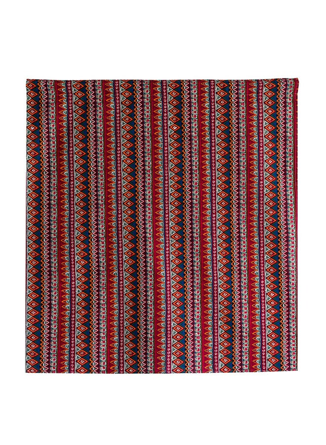 Valance Semi-Sheer Window Curtain Multicolour 100 x 130cm