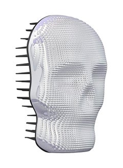 Tangle Angel Rebel Compact Detangling Hair Brush Silver/Light Grey  - Image 3