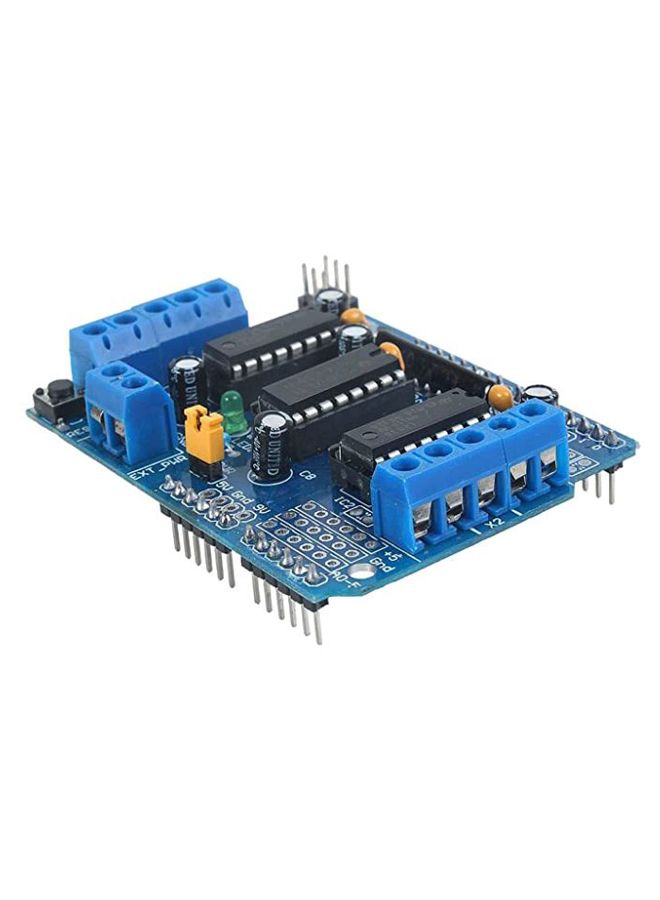 L293D Motor Driver Shield For Arduino Blue/Black  - Image 2