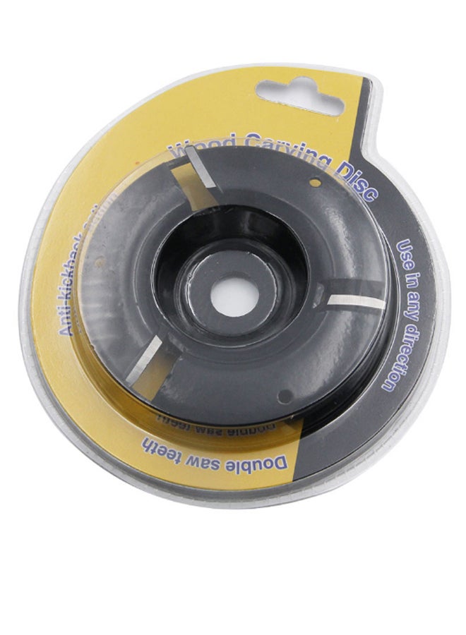 Three-Tooth Power Wood Carving Disc Black - Image 2