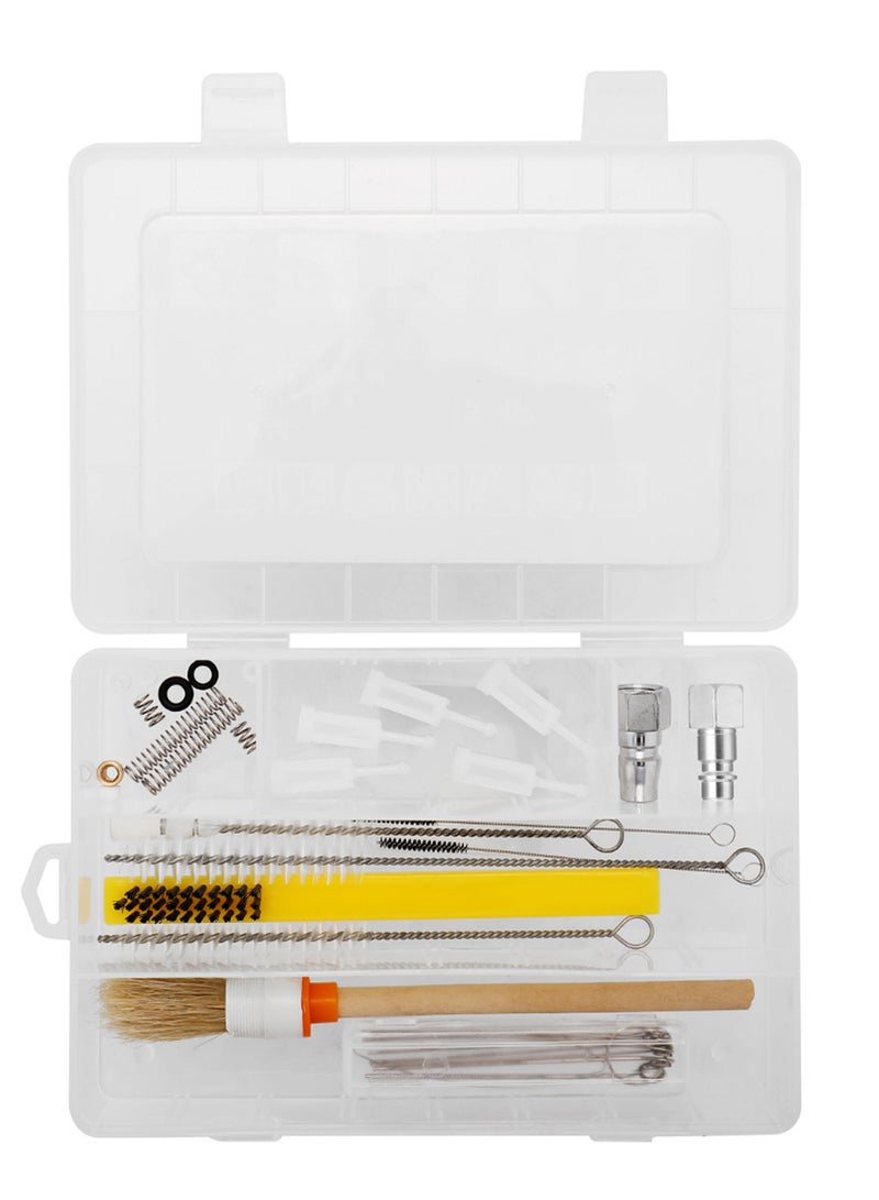 Professional Airbrush Cleaning Kit With Box Multicolour  - Image 1