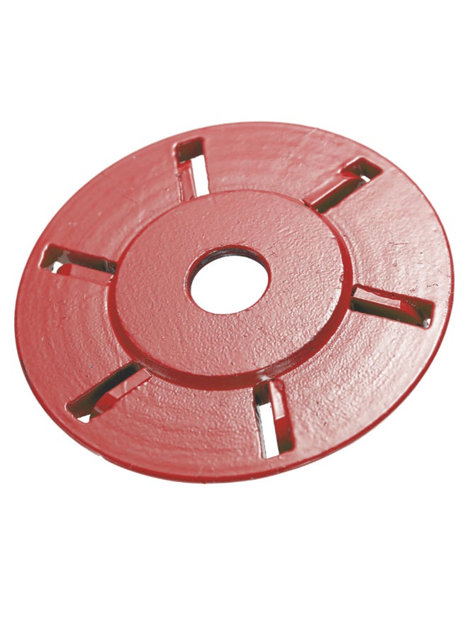 Six-Teeth Power Wood Carving Disc Red - Image 2