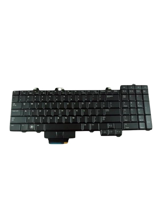 DELL - Wireless Backlit Keyboard For Dell Precision M6400 Black - Image 1