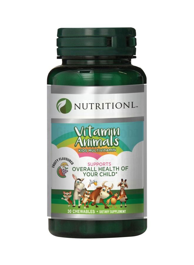 Animal Multivitamins Dietary Supplement - 30 Chewables