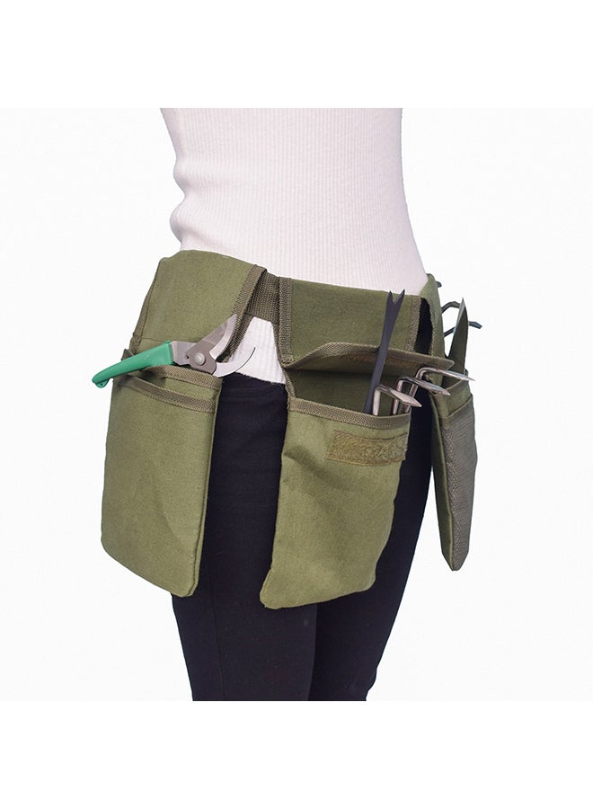Generic 5-Piece Garden Tool Bag Set Army Green - Image 3