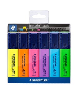 STAEDTLER 6-Piece Textsurfer Classic Highlighter Set Multicolour 
