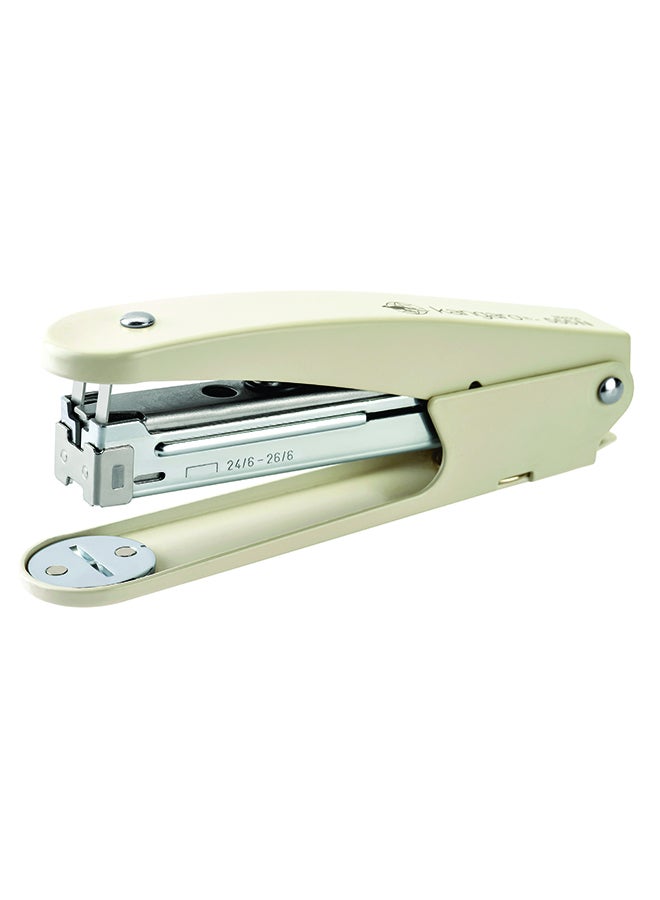 Kangaro Hand Held Desktop Stapler Beige - Image 1