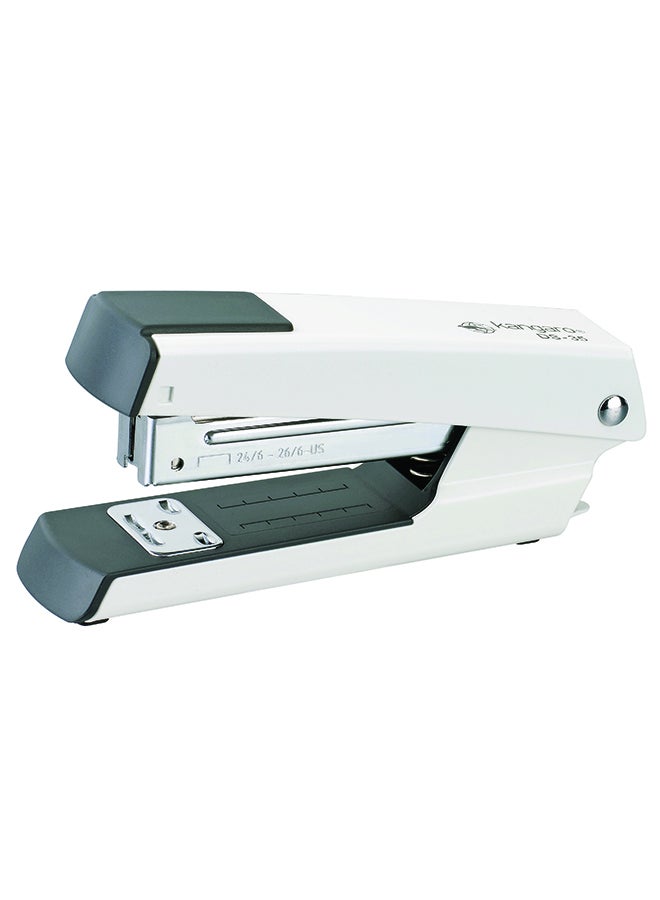 Kangaro Hand Held Desktop Stapler White