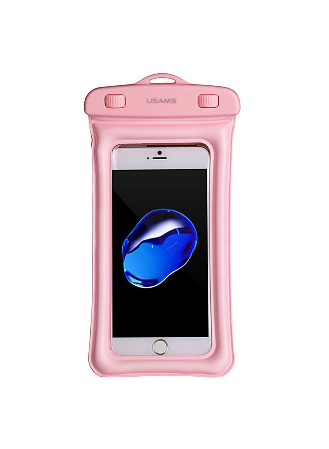 Usams Waterproof Bumper Case Cover Pink