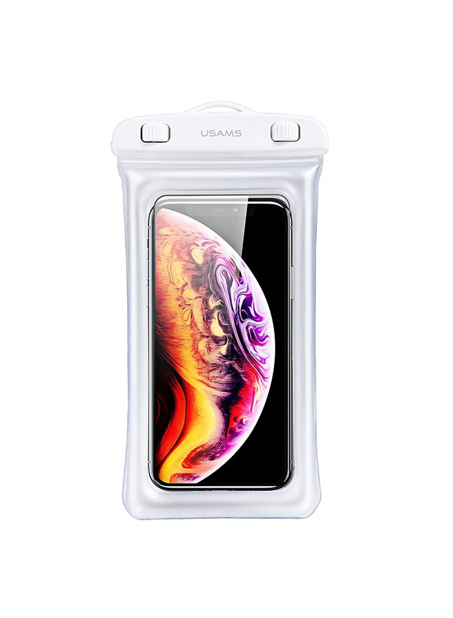 أوسامس غطاء حماية ضد الماء مقاوم للصدمات أبيض