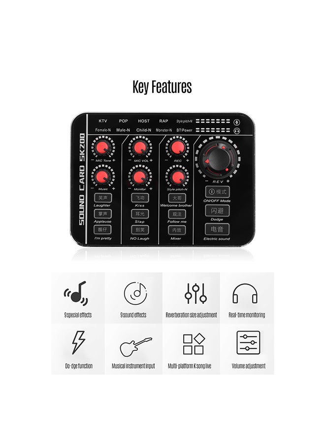 Universal Sound Card Kit I6033B-A Black/Red/White  - Image 5