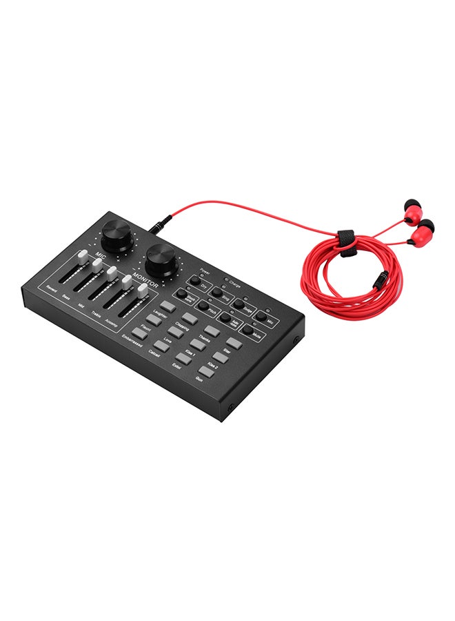 Multi-Functional Live Streaming Sound Card Kit I6212-A Black/Red/Black  - Image 4