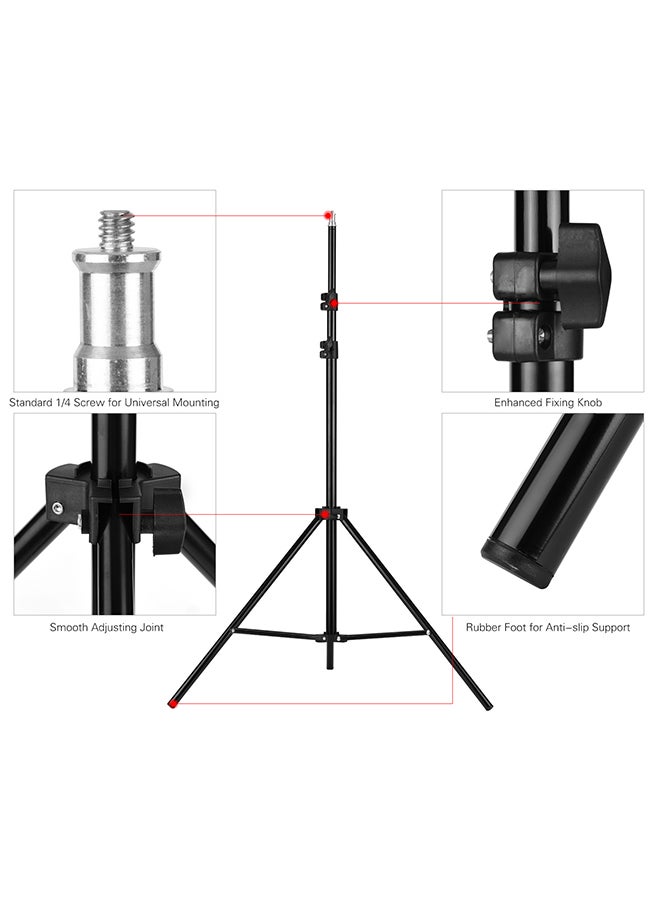 Generic - Photography Tripod Stand Black - Image 1
