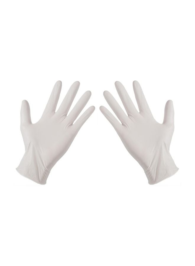 OptiTect 100-Piece Disposable Powder-free Latex Gloves Set Large  - Image 2