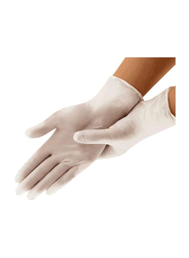 OptiTect 100-Piece Disposable Powder-free Latex Gloves Set Large  - Image 4