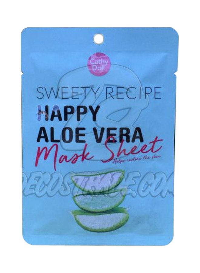 Cathy Doll Sweety Recipe Happy Aloe Vera Mask Sheet 25grams