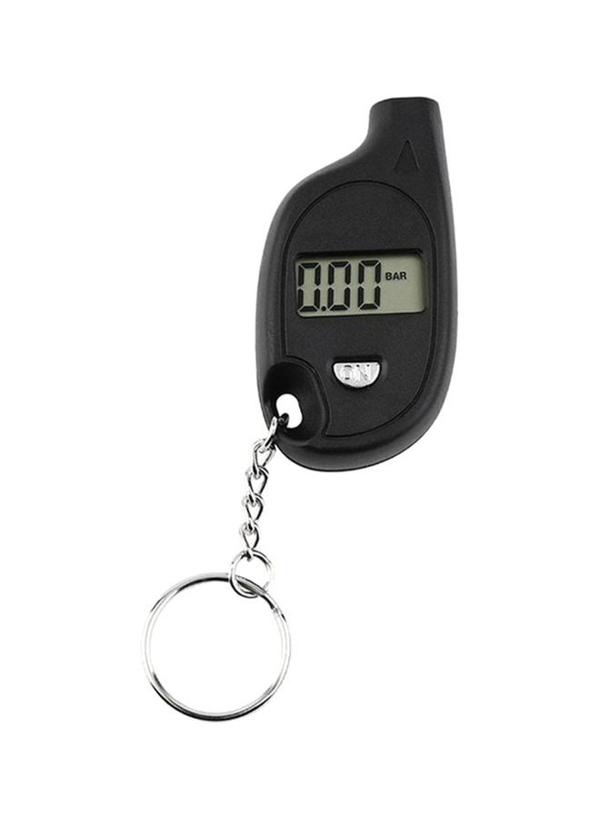 OUTAD Mini Keychain Digital Car Tyre Air Pressure Gauge 